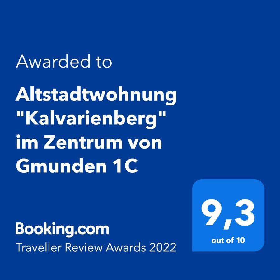 Altstadtwohnungen "Kalvarienberg 1C" & "Traunsee 3C" Im Zentrum Von Гмунден Экстерьер фото